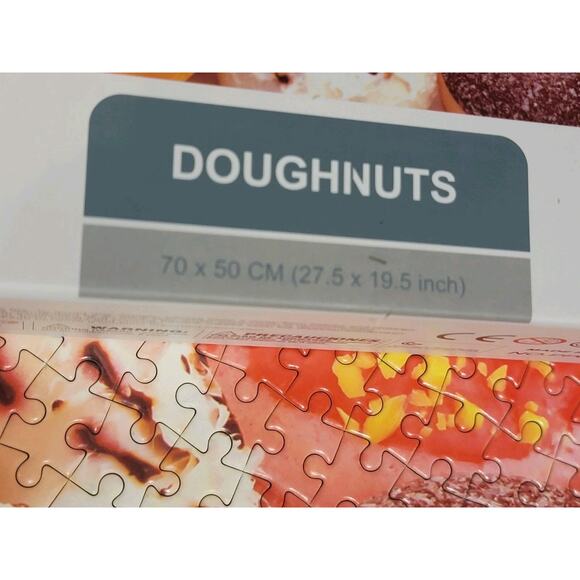 1000 piece Jigsaw puzzle Doughnuts Complete - Picture 2 of 7